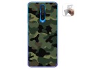 Funda Gel Tpu para Xiaomi Pocophone POCO X2 diseño Camuflaje Dibujos