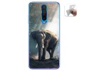 Funda Gel Tpu para Xiaomi Pocophone POCO X2 diseño Elefante Dibujos
