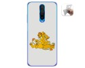 Funda Gel Tpu para Xiaomi Pocophone POCO X2 diseño Leones Dibujos