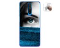 Funda Gel Tpu para Xiaomi Pocophone POCO X2 diseño Ojo Dibujos