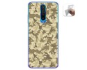 Funda Gel Tpu para Xiaomi Pocophone POCO X2 diseño Sand Camuflaje Dibujos