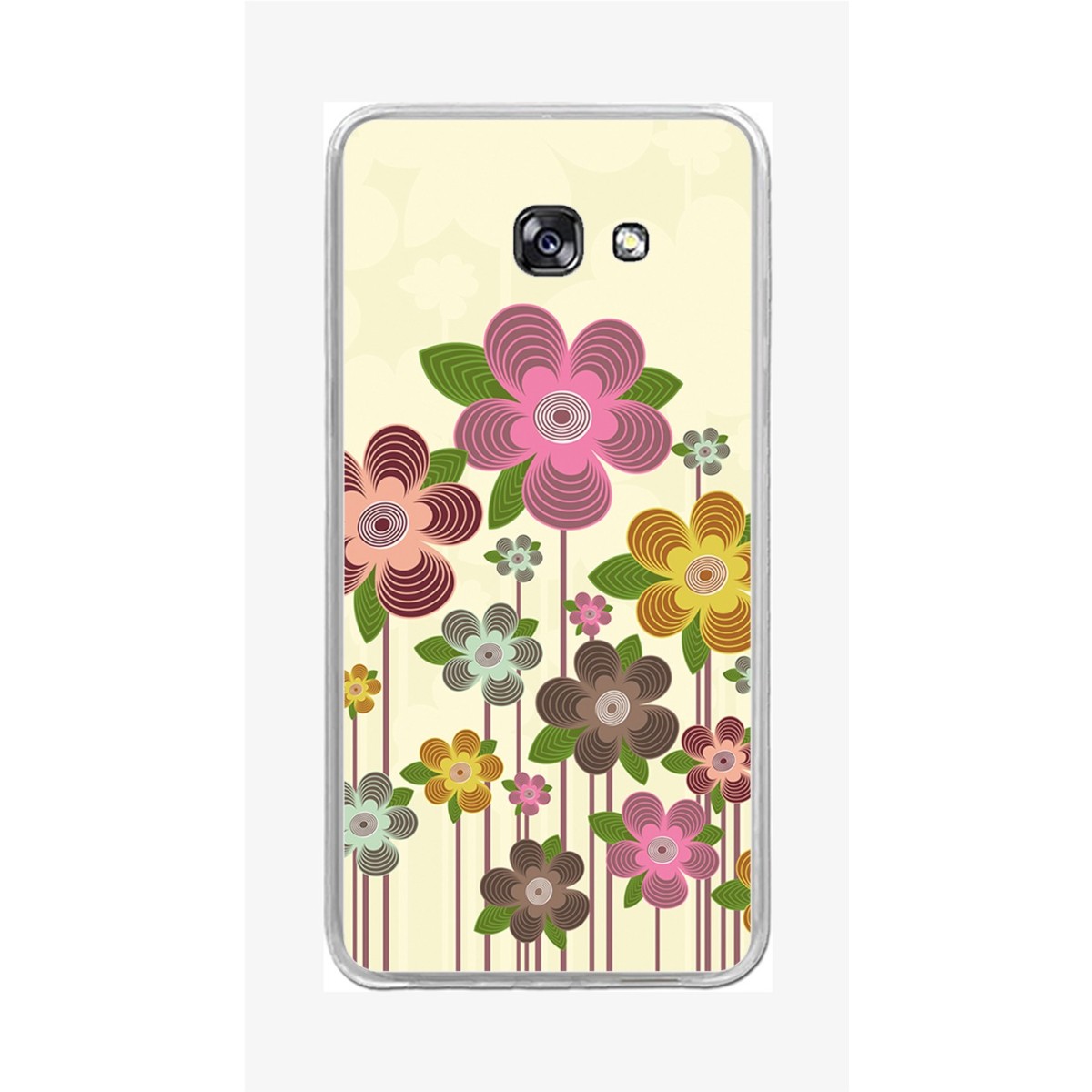 Funda Gel Tpu para Samsung Galaxy A5 (2017) Diseño Primavera En Flor Dibujos