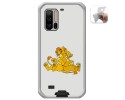Funda Gel Tpu para Ulefone Armor 7 diseño Leones Dibujos