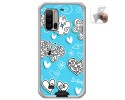 Funda Gel Tpu para Ulefone Armor 7 diseño Mariposas Dibujos