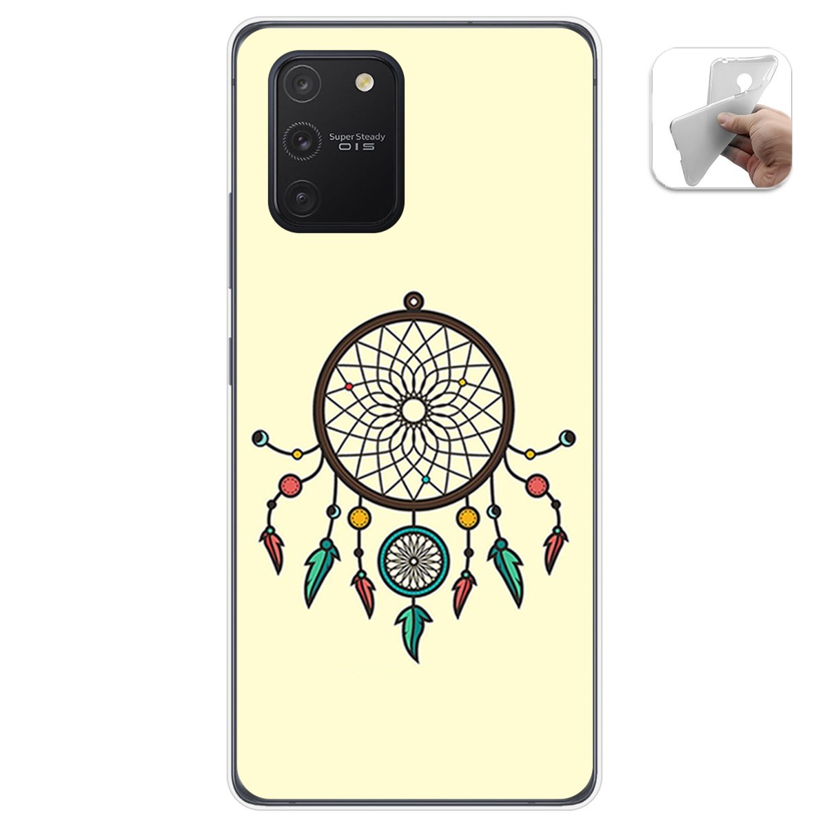 Funda Gel Tpu para Samsung Galaxy S10 Lite diseño Atrapasueños Dibujos