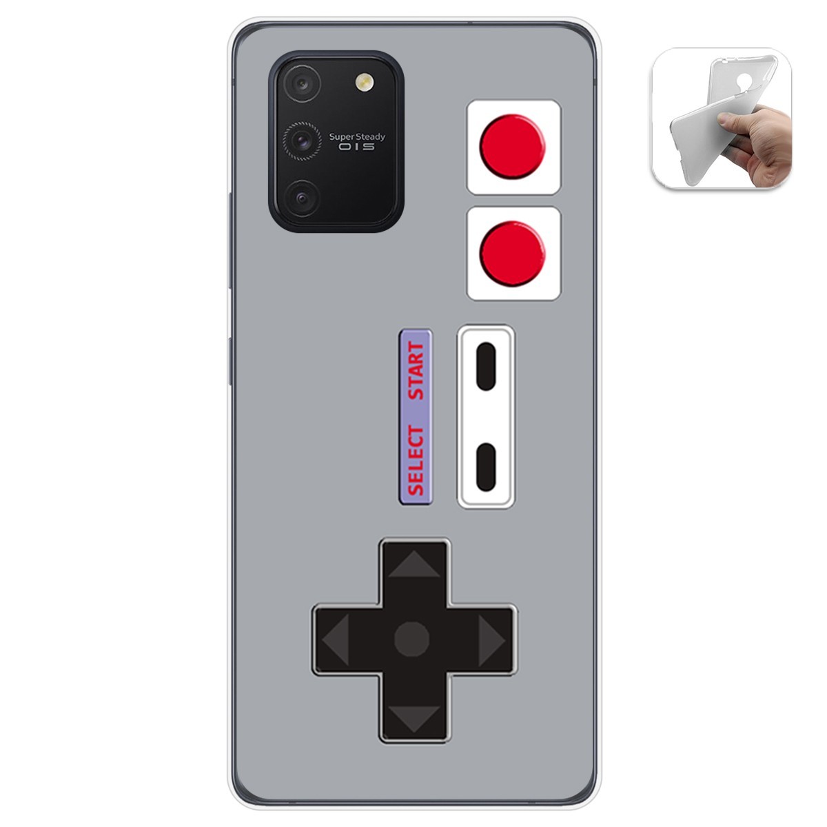 Funda Gel Tpu para Samsung Galaxy S10 Lite diseño Consola Dibujos