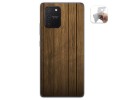 Funda Gel Tpu para Samsung Galaxy S10 Lite diseño Madera Dibujos