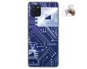 Funda Gel Tpu para Samsung Galaxy Note 10 Lite diseño Circuito Dibujos