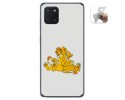 Funda Gel Tpu para Samsung Galaxy Note 10 Lite diseño Leones Dibujos