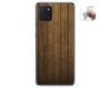 Funda Gel Tpu para Samsung Galaxy Note 10 Lite diseño Madera Dibujos