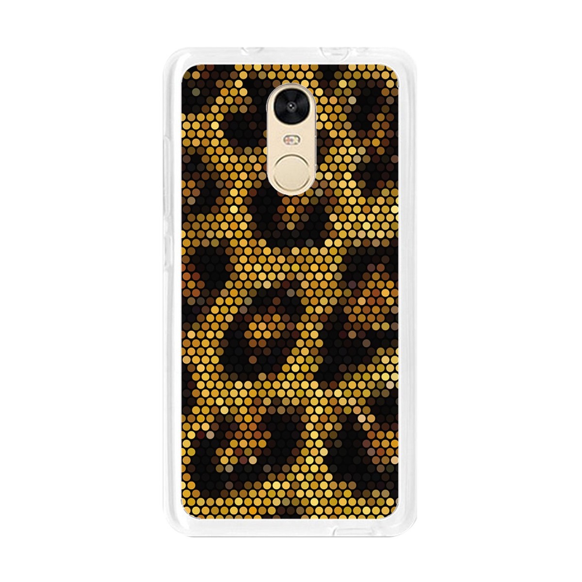 Funda Gel Tpu para Xiaomi Redmi Note 4  / Note 4 Pro Diseño Leopardo Dibujos