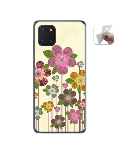 Funda Gel Tpu para Samsung Galaxy Note 10 Lite diseño Primavera En Flor Dibujos