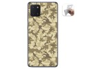 Funda Gel Tpu para Samsung Galaxy Note 10 Lite diseño Sand Camuflaje Dibujos