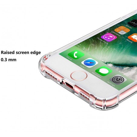 Funda Gel Tpu Anti-Shock Transparente para Iphone 7 / 8