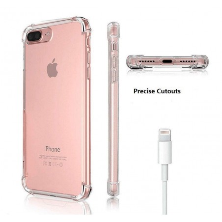Funda Gel Tpu Anti-Shock Transparente para Iphone 7 Plus / 8 Plus