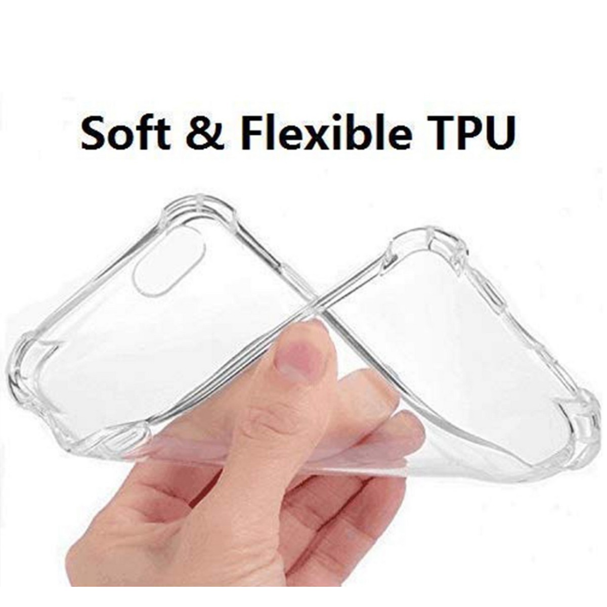 Funda Gel Tpu Anti-Shock Transparente para Iphone 7 Plus / 8 Plus