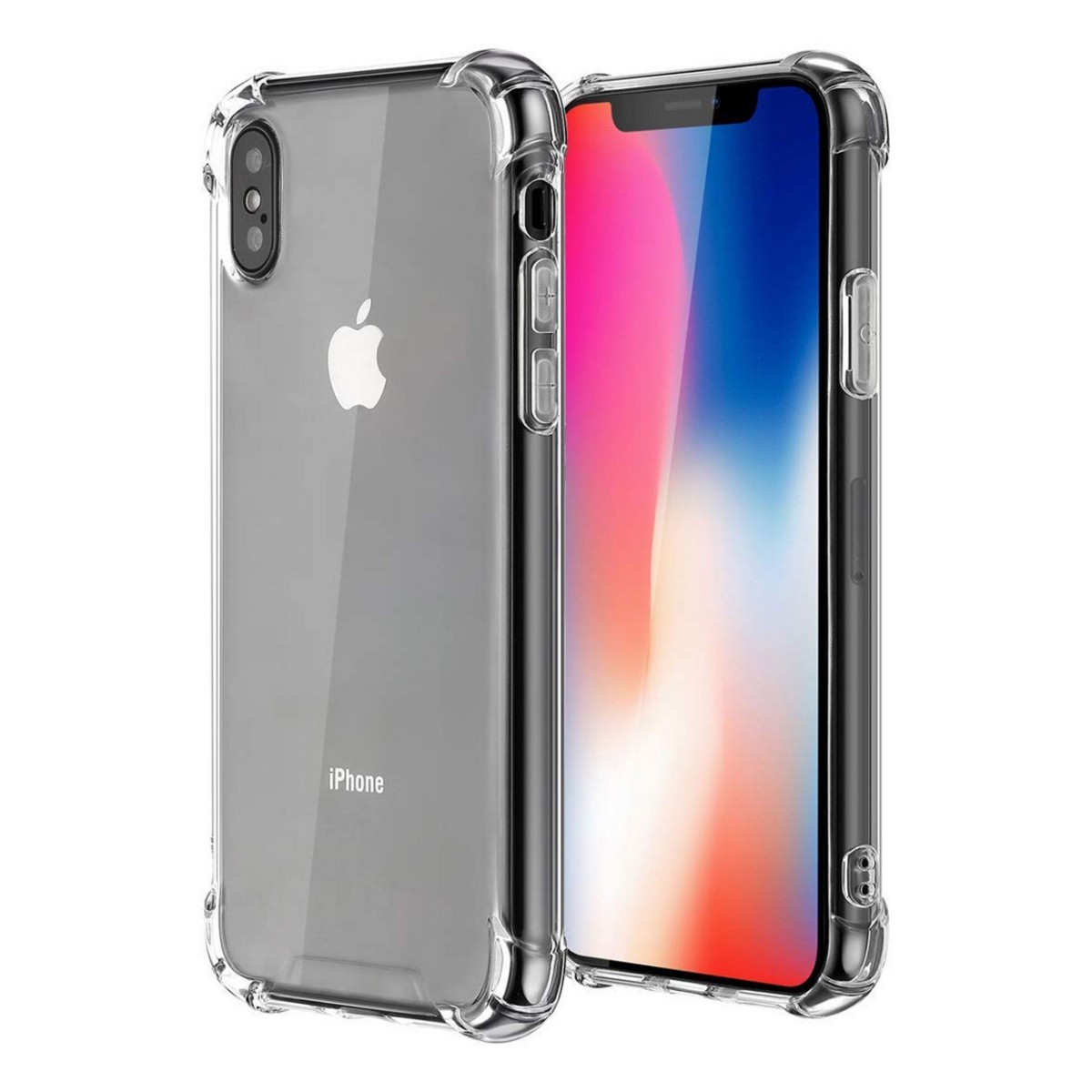 Funda Gel Tpu Anti-Shock Transparente para Iphone  X / Xs