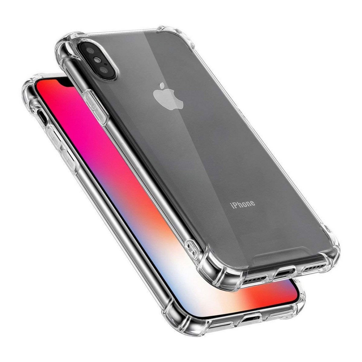 Funda Gel Tpu Anti-Shock Transparente para Iphone  X / Xs