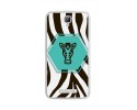 Funda Gel Tpu para Zte Blade L5 / L5 Plus Diseño Cebra Dibujos