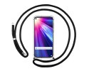 Funda Colgante Transparente para Huawei Honor View 20 con Cordon Negro