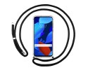 Funda Colgante Transparente para Huawei Nova 5T / Honor 20 con Cordon Negro