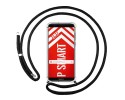 Funda Colgante Transparente para Huawei P Smart con Cordon Negro