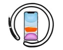 Funda Colgante Transparente para Iphone 11 (6.1) con Cordon Negro