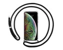Funda Colgante Transparente para Iphone Xs Max con Cordon Negro
