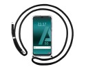 Funda Colgante Transparente para Samsung Galaxy A50 / A50 / A30s con Cordon Negro