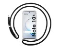 Funda Colgante Transparente para Samsung Galaxy Note10+ con Cordon Negro