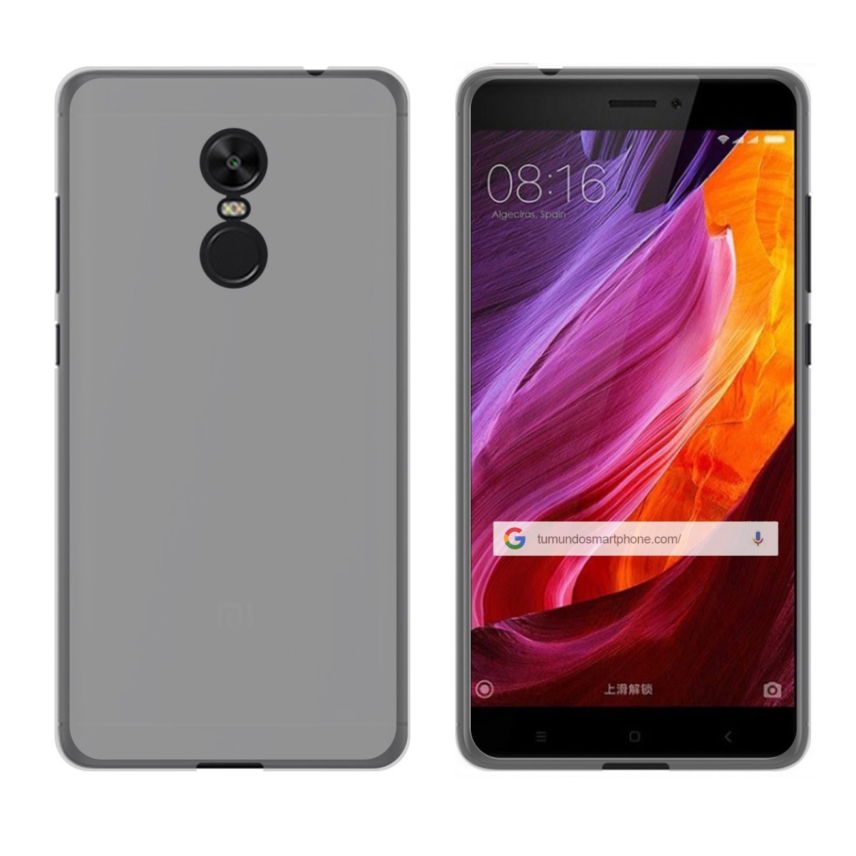 Funda Gel Tpu para Xiaomi Redmi Note 4X / Note 4 Version Global Color Transparente