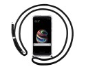 Funda Colgante Transparente para Xiaomi Mi 5S Plus con Cordon Negro