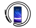 Funda Colgante Transparente para Xiaomi Mi 8 Lite con Cordon Negro