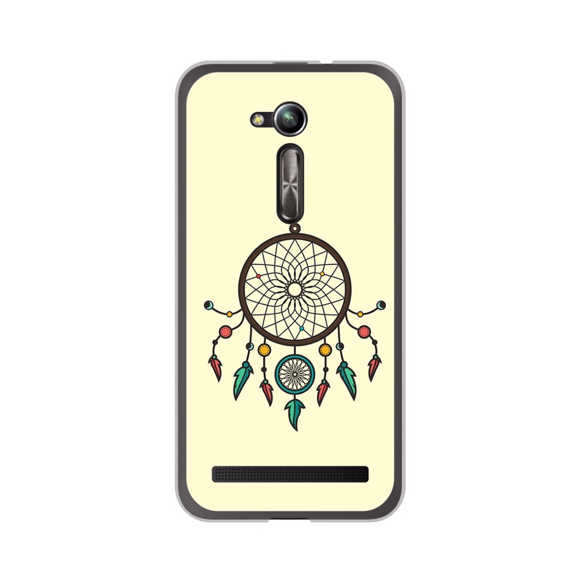 Funda Gel Tpu para Asus Zenfone Go 5" (Zb500Kl) Diseño Atrapasueños Dibujos