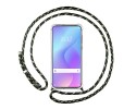 Funda Colgante Transparente para Xiaomi Mi 9T / Mi 9T Pro con Cordon Verde / Dorado