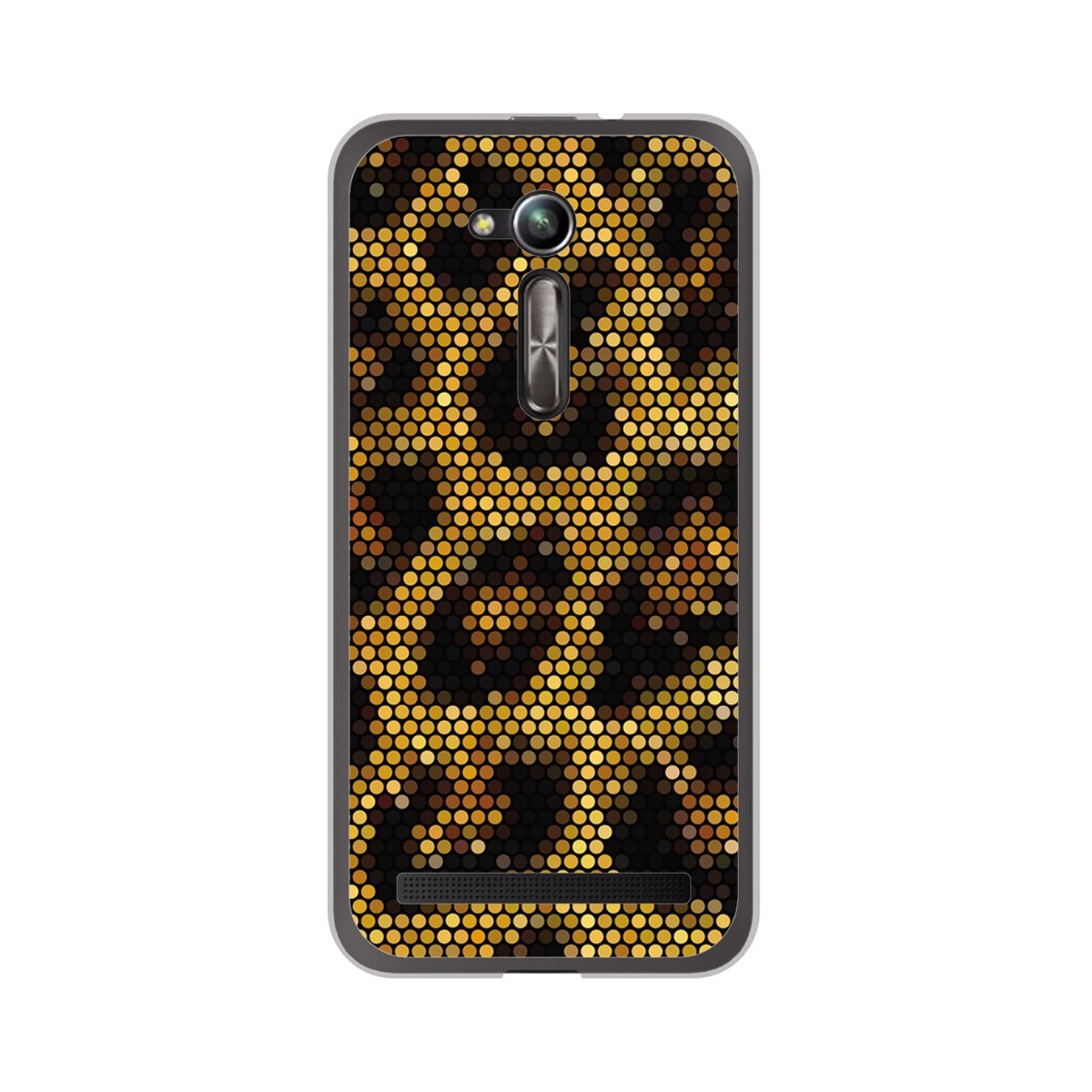 Funda Gel Tpu para Asus Zenfone Go 5" (Zb500Kl) Diseño Leopardo Dibujos