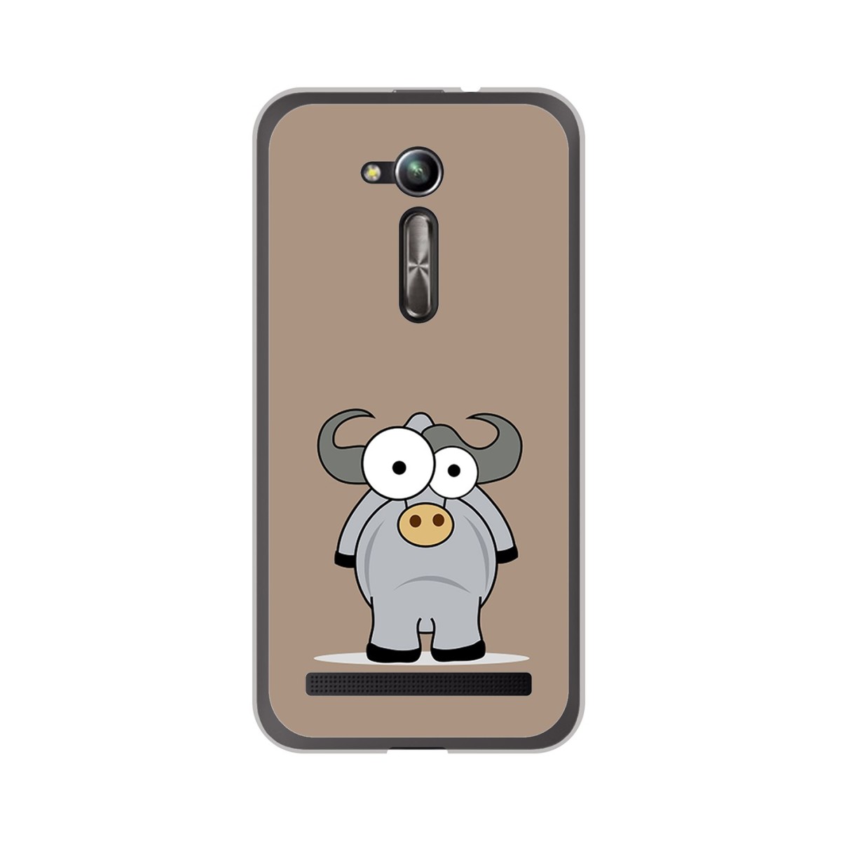 Funda Gel Tpu para Asus Zenfone Go 5" (Zb500Kl) Diseño Toro Dibujos