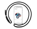 Funda Colgante Transparente para Xiaomi Redmi Note 5 / Note 5 Pro con Cordon Negro