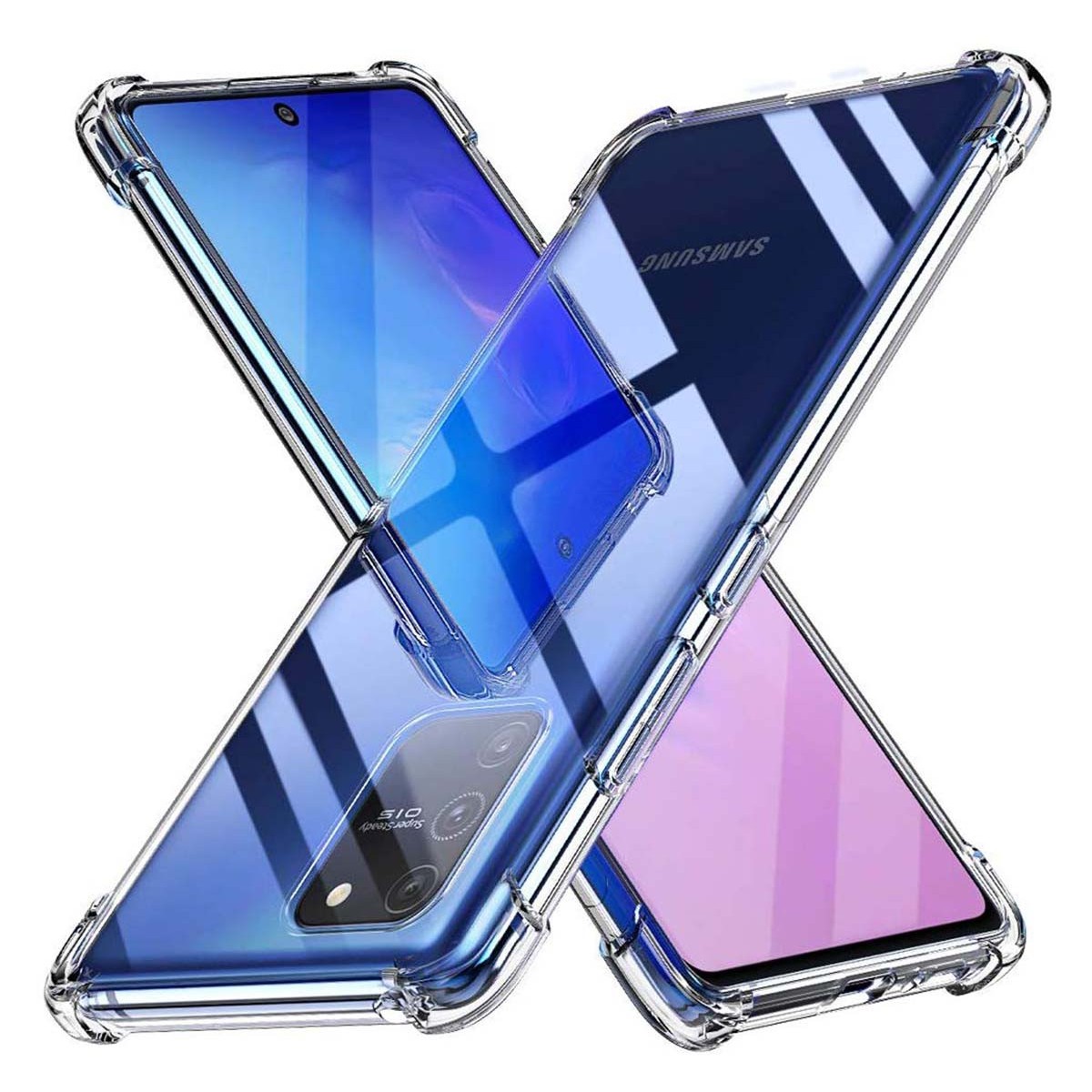 Funda Gel Tpu Anti-Shock Transparente para Samsung Galaxy S10 Lite