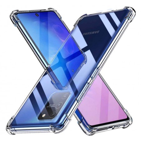 Funda Gel Tpu Anti-Shock Transparente para Samsung Galaxy S10 Lite