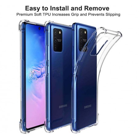 Funda Gel Tpu Anti-Shock Transparente para Samsung Galaxy S10 Lite