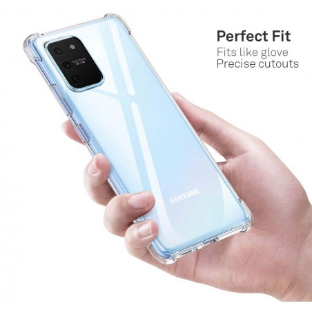 Funda Gel Tpu Anti-Shock Transparente para Samsung Galaxy S20