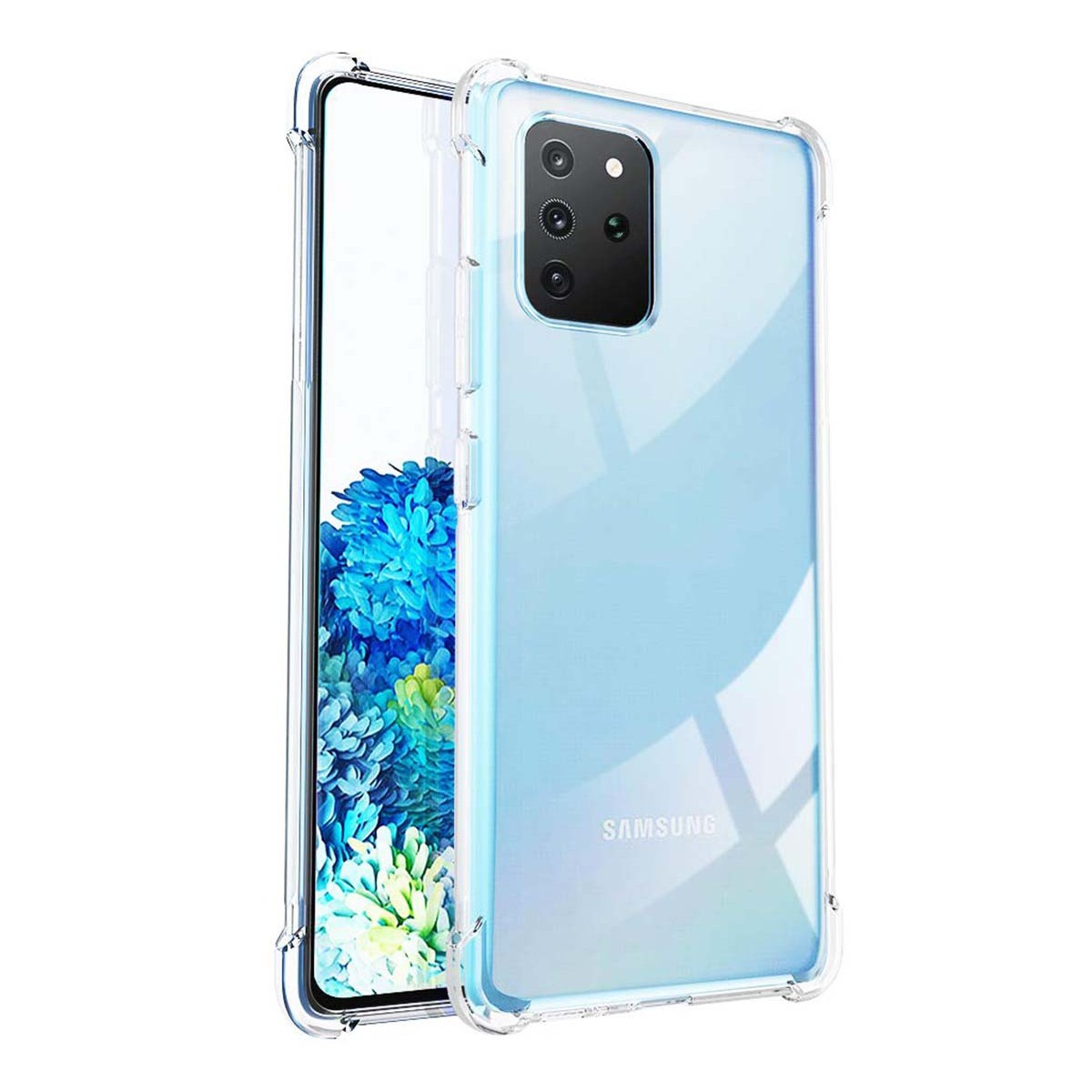 Funda Gel Tpu Anti-Shock Transparente para Samsung Galaxy S20+ Plus