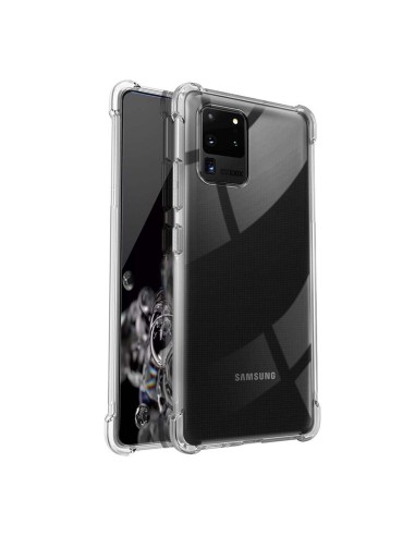 Funda Gel Tpu Anti-Shock Transparente para Samsung Galaxy S20 Ultra