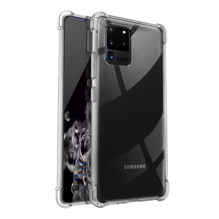 Funda Gel Tpu Anti-Shock Transparente para Samsung Galaxy S20 Ultra