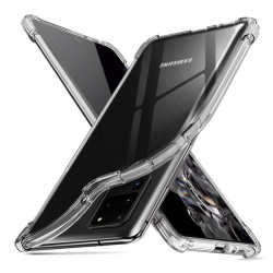 Funda Gel Tpu Anti-Shock Transparente para Samsung Galaxy S20 Ultra 2