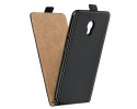 Funda Piel Premium Negra Ultra-Slim para Meizu Mx6