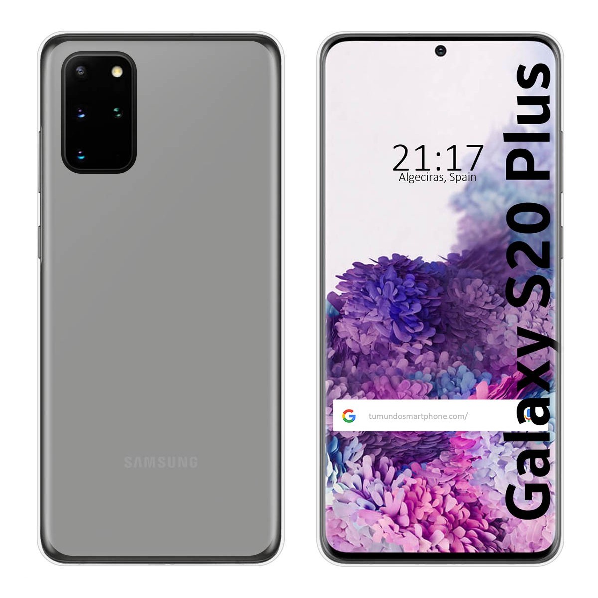 Funda Gel Tpu para Samsung Galaxy S20+ Plus Color Transparente