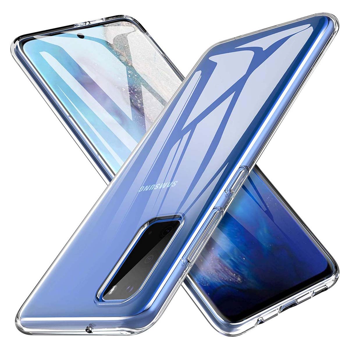 Funda Gel Tpu Fina Ultra-Thin 0,5mm Transparente para Samsung Galaxy S20