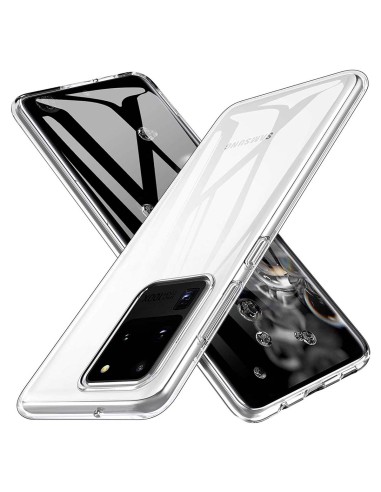 Funda Gel Tpu Fina Ultra-Thin 0,5mm Transparente para Samsung Galaxy S20 Ultra